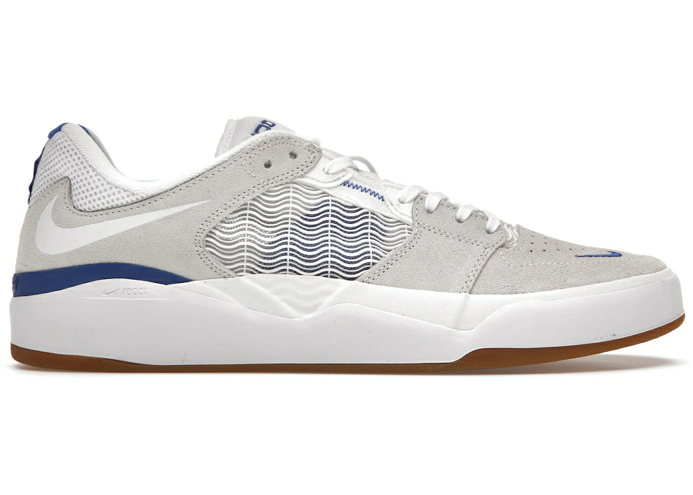 ナイキ エスビー 白色 ホワイト ゲーム ゲームロイヤル 青 ブルー スニーカー メンズ NIKE SB ISHOD WAIR SUMMIT WHITE / SUMMIT WHITE WHITE GAME ROYAL