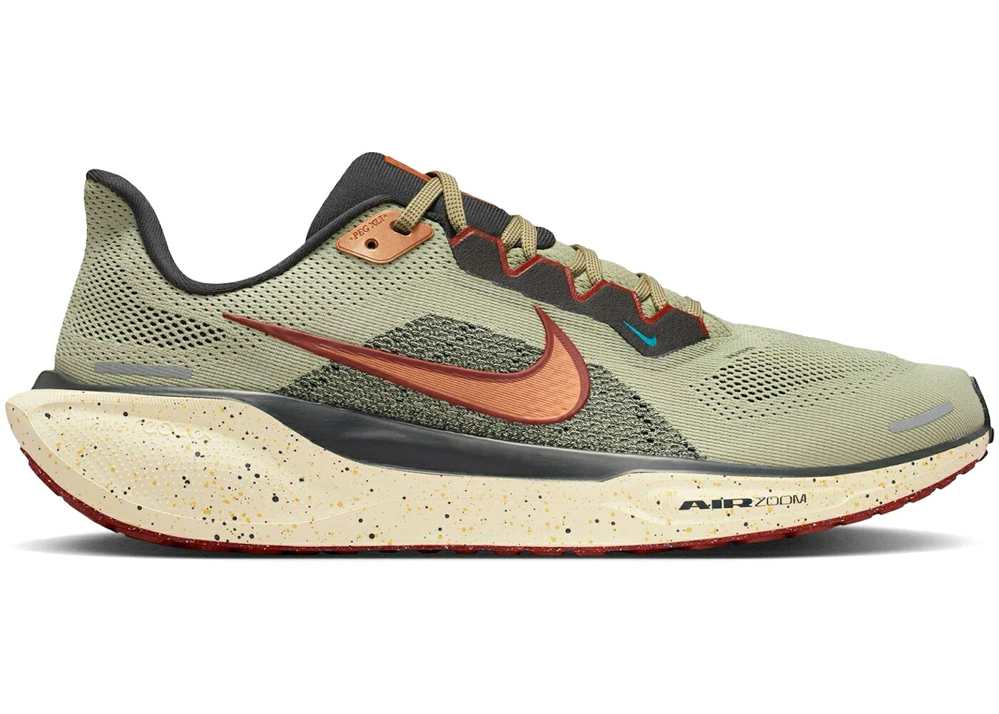 ナイキ 望遠レンズ ペガサス オリーブ 佇まい ゴールド 望遠レンズペガサス スニーカー メンズ NIKE AIR ZOOM PEGASUS 41 OLIVE AURA / OLIVE AURA ANTHRACITE TOPAZ GOLD