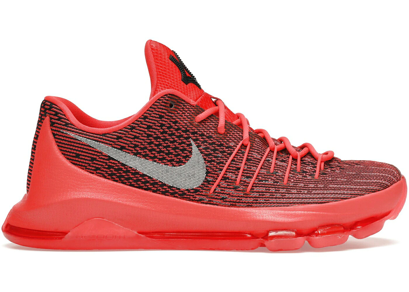 ナイキ クリムゾン 白いこと 白いこと 黒いこと 黒いこと スニーカー メンズ NIKE KD 8 V8 / BRIGHT CRIMSON WHITE BLACK