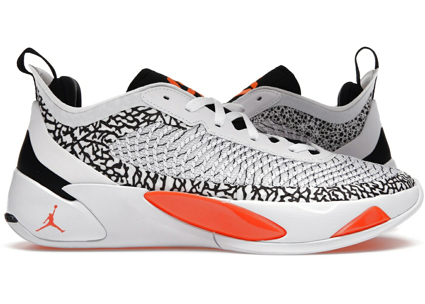 ナイキ ジョーダン サファリ 白色 ホワイト 橙 オレンジ 黒色 ブラック スニーカー メンズ JORDAN LUKA 1 SAFARI / WHITE TOTAL ORANGE BLACK