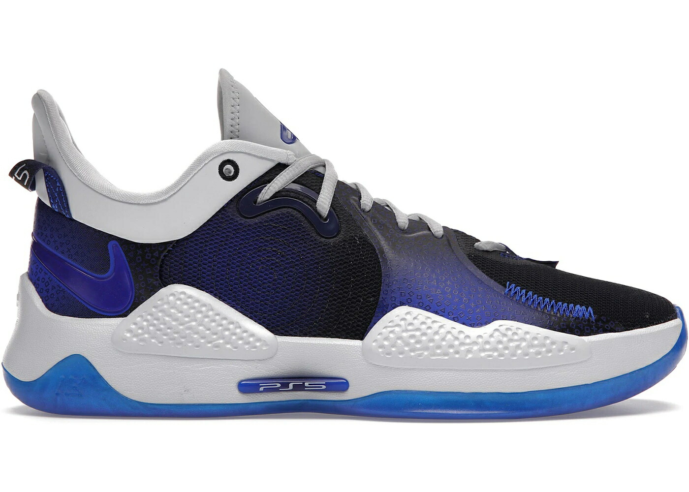 ナイキ 青色 ブルー 黒色 ブラック 白色 ホワイト スニーカー メンズ NIKE PG 5 PLAYSTATION BLUE / BLACK BLUE WHITE