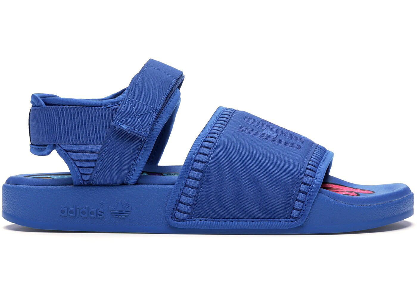 アディダス アディレッタ 青色 ブルー スニーカー メンズ ADIDAS ADILETTE 2 PHARRELL BLUE / SUPPLIER COLOUR SUPPLIER COLOUR｜スニケス