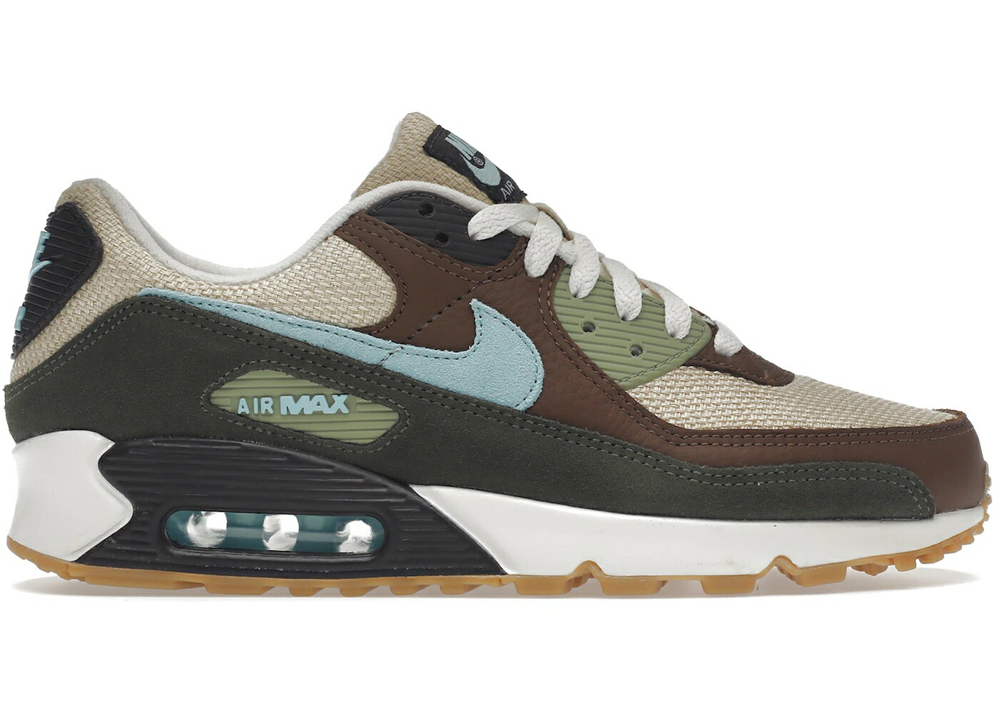 ナイキ マックス カーゴ カーキ エアマックス スニーカー メンズ NIKE AIR MAX 90 RATTAN / RATTAN CACAO WOW CARGO KHAKI