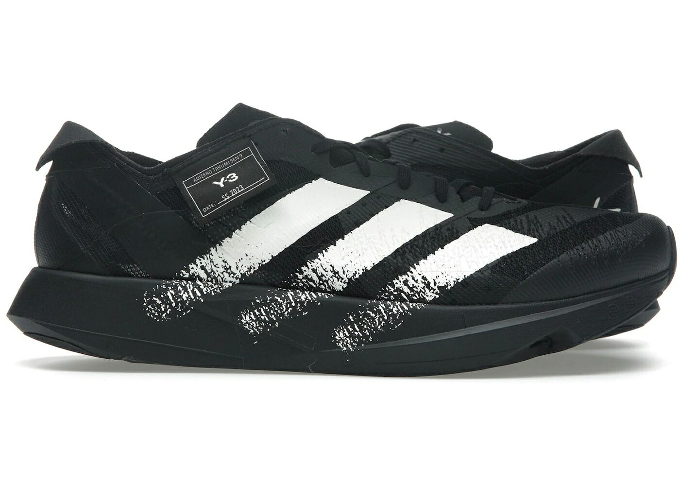 アディダス 黒色 ブラック 白色 ホワイト スニーカー メンズ ADIDAS Y-3 TAKUMI SEN 9 BLACK WHITE / BLACK BLACK OFF WHITE