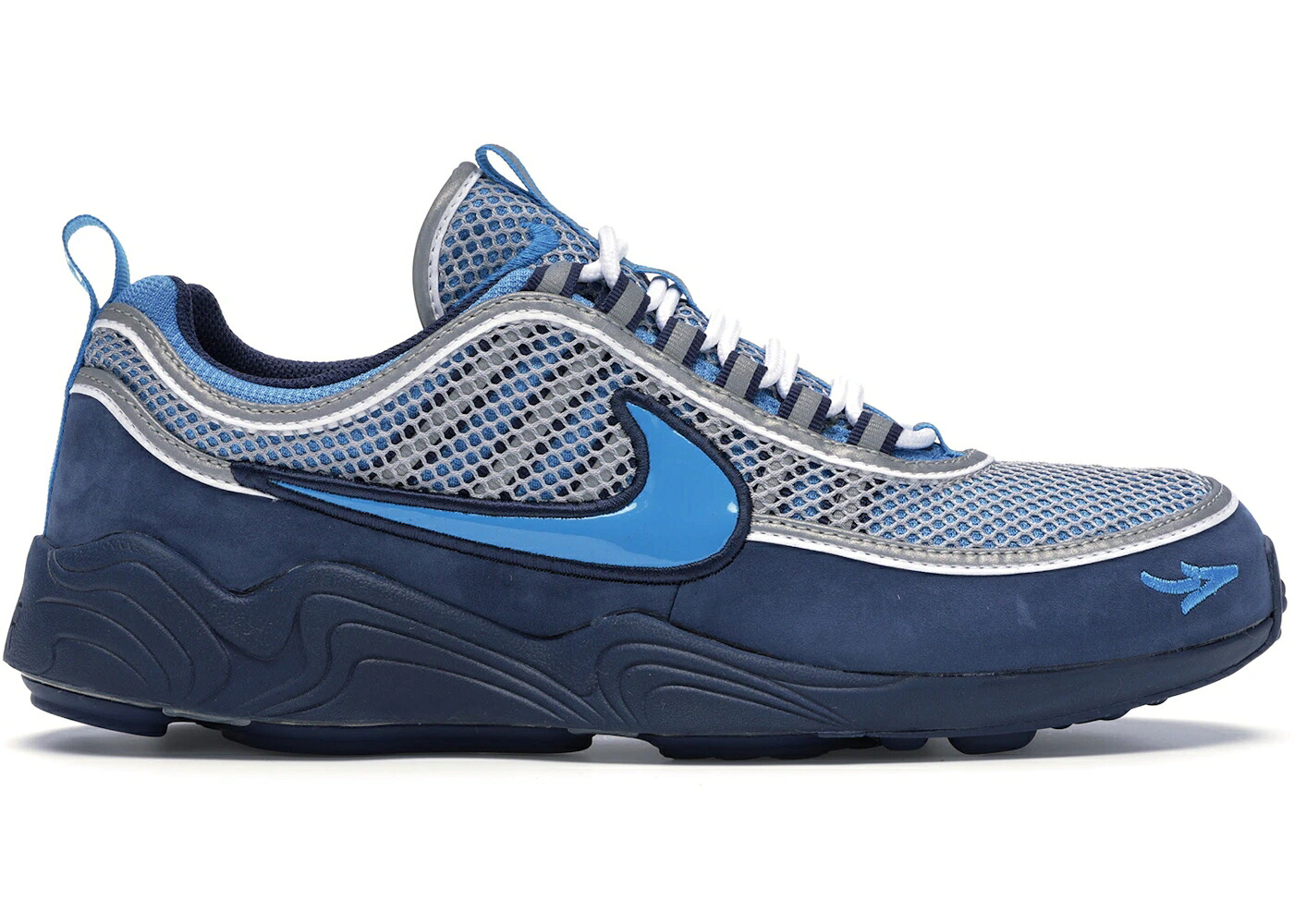 ナイキ 望遠レンズ 青味 青み シアン スニーカー メンズ NIKE AIR ZOOM SPIRIDON 16 STASH / HARBOR BLUE HERITAGE CYAN