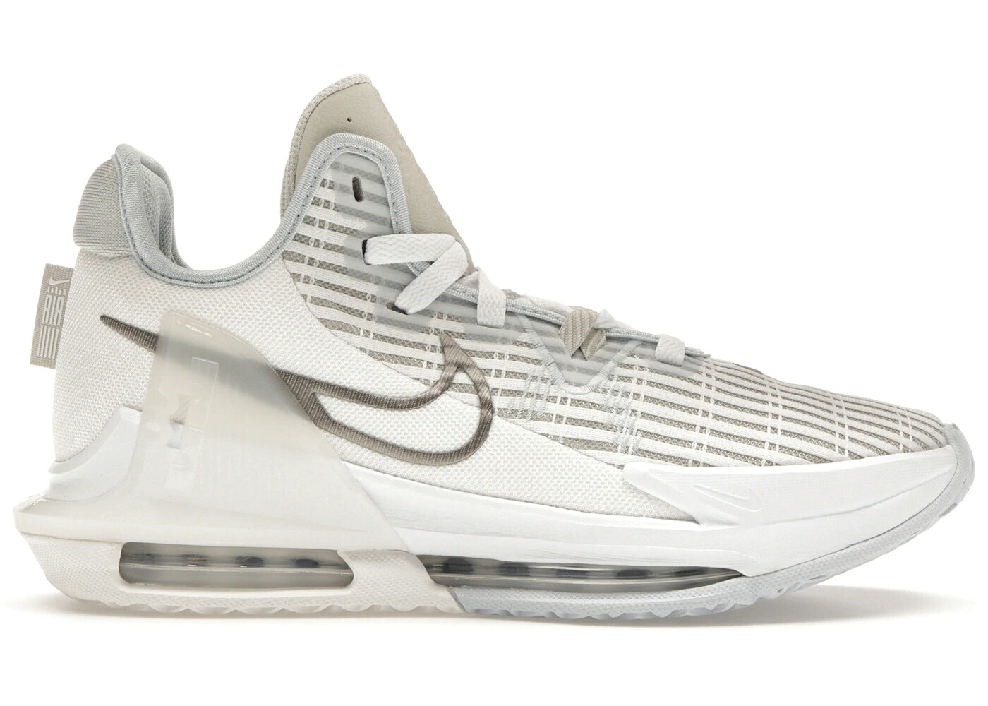ナイキ レブロン 白いこと 白いこと 佇まい ウィットネス スニーカー メンズ NIKE LEBRON WITNESS 6 SUMMIT WHITE METALLIC PEWTER / SUMMIT WHITE LIGHT BONE AURA
