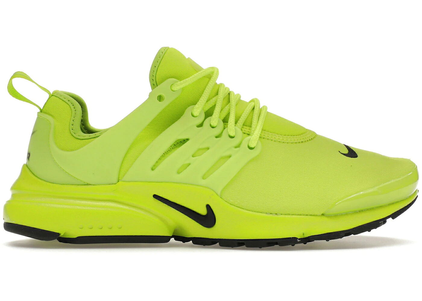 ナイキ プレスト 黒いこと 黒いこと 大気圏 WOMEN\u0027S スニーカー レディース NIKE AIR PRESTO TENIS BALL (WOMEN\u0027S) / VOLT VOLT BLACK