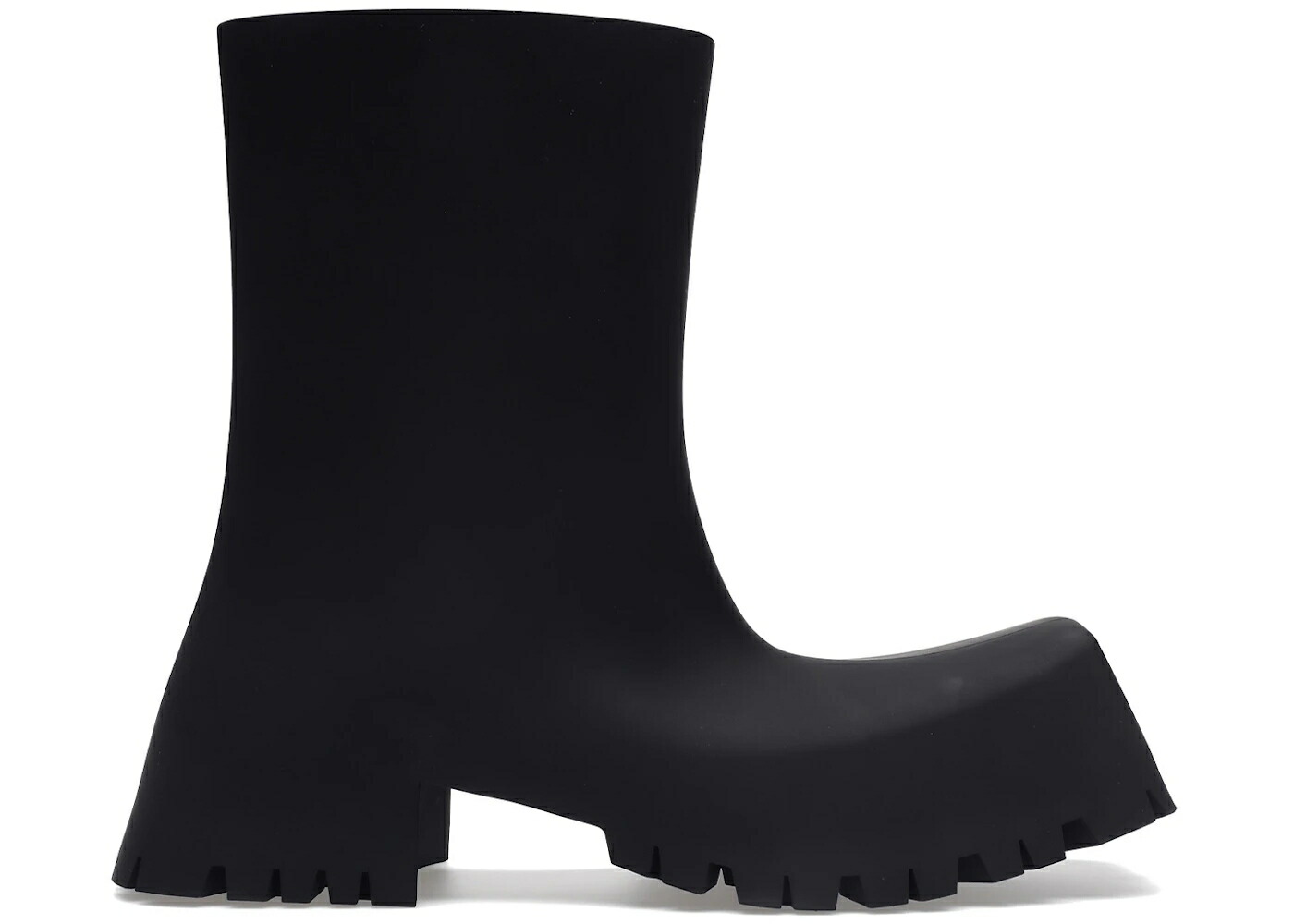 バレンシアガ 思われ人 ブーツ 黒いこと 黒いこと スニーカー メンズ BALENCIAGA TROOPER RUBBER BOOT BLACK / BLACK BLACK