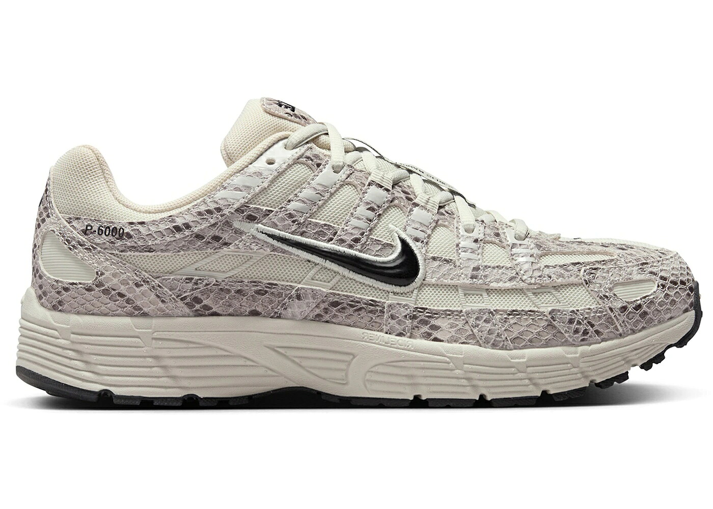 ナイキ 黒いこと 黒いこと WOMEN\u0027S スニーカー レディース NIKE P-6000 SE SNAKESKIN LIGHT BONE BLACK (WOMEN\u0027S) / LIGHT BONE BLACK LIGHT BONE