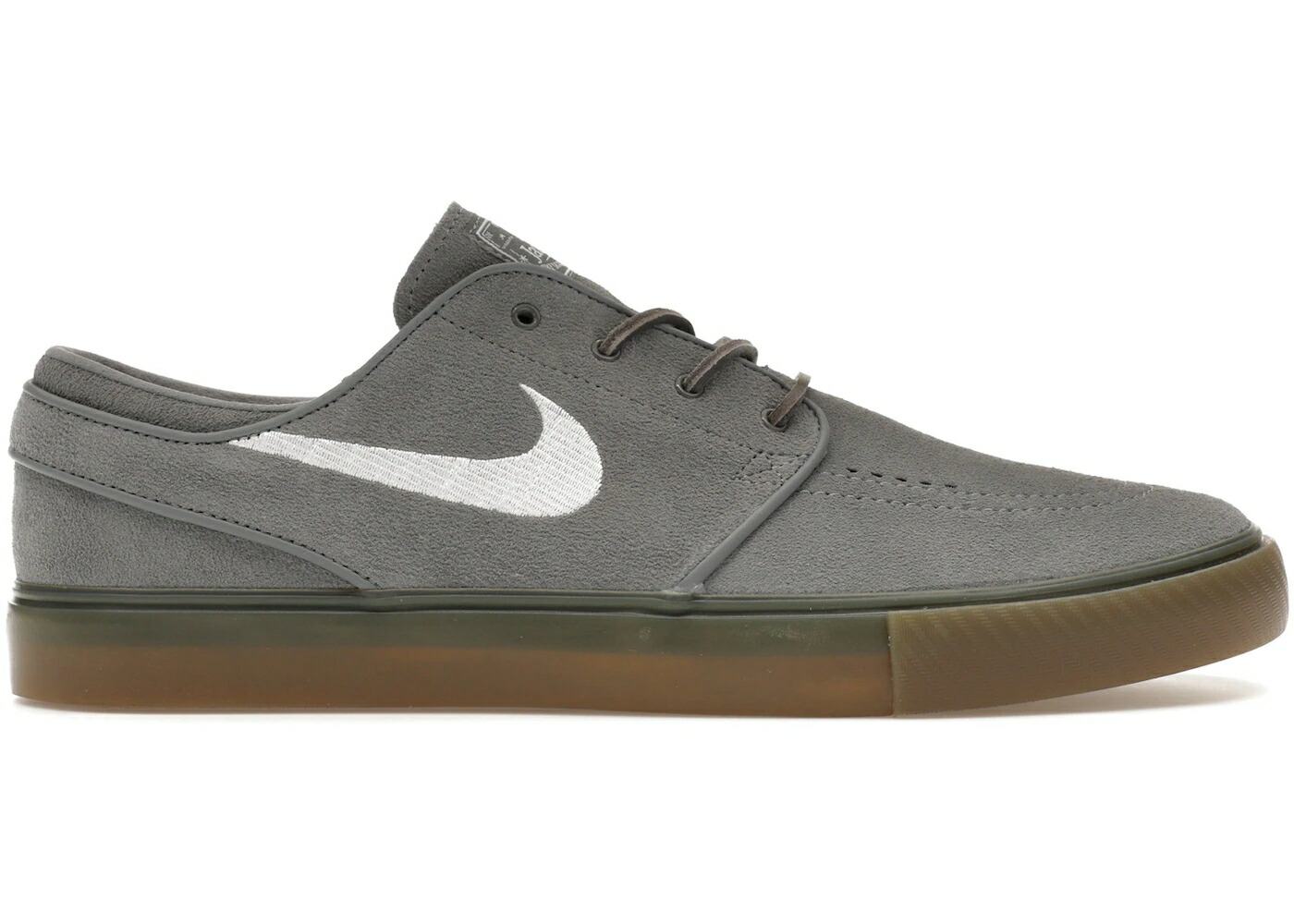 ナイキ エスビー ズーム クール 灰色 グレー 茶色 ブラウン 白色 ホワイト OG+ スニーカー メンズ NIKE SB ZOOM JANOSKI COOL GREY GUM LIGHT BROWN WHITE / COOL GREY COOL GREY GUM LIGHT