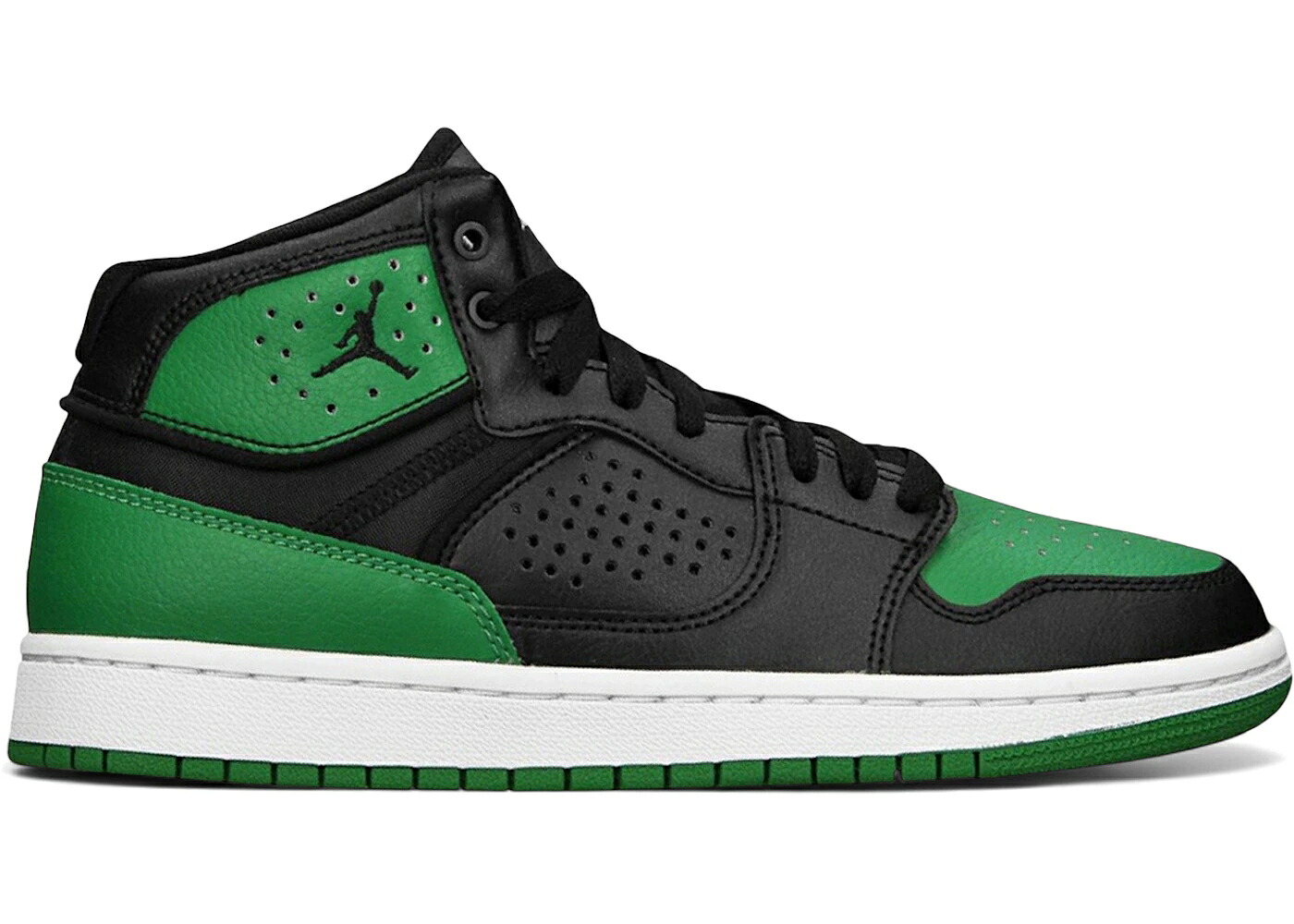 ナイキ ジョーダン 黒色 ブラック 白色 ホワイト スニーカー メンズ JORDAN ACCESS BLACK ALOE VERDE / BLACK ALOE VERDE WHITE BLACK