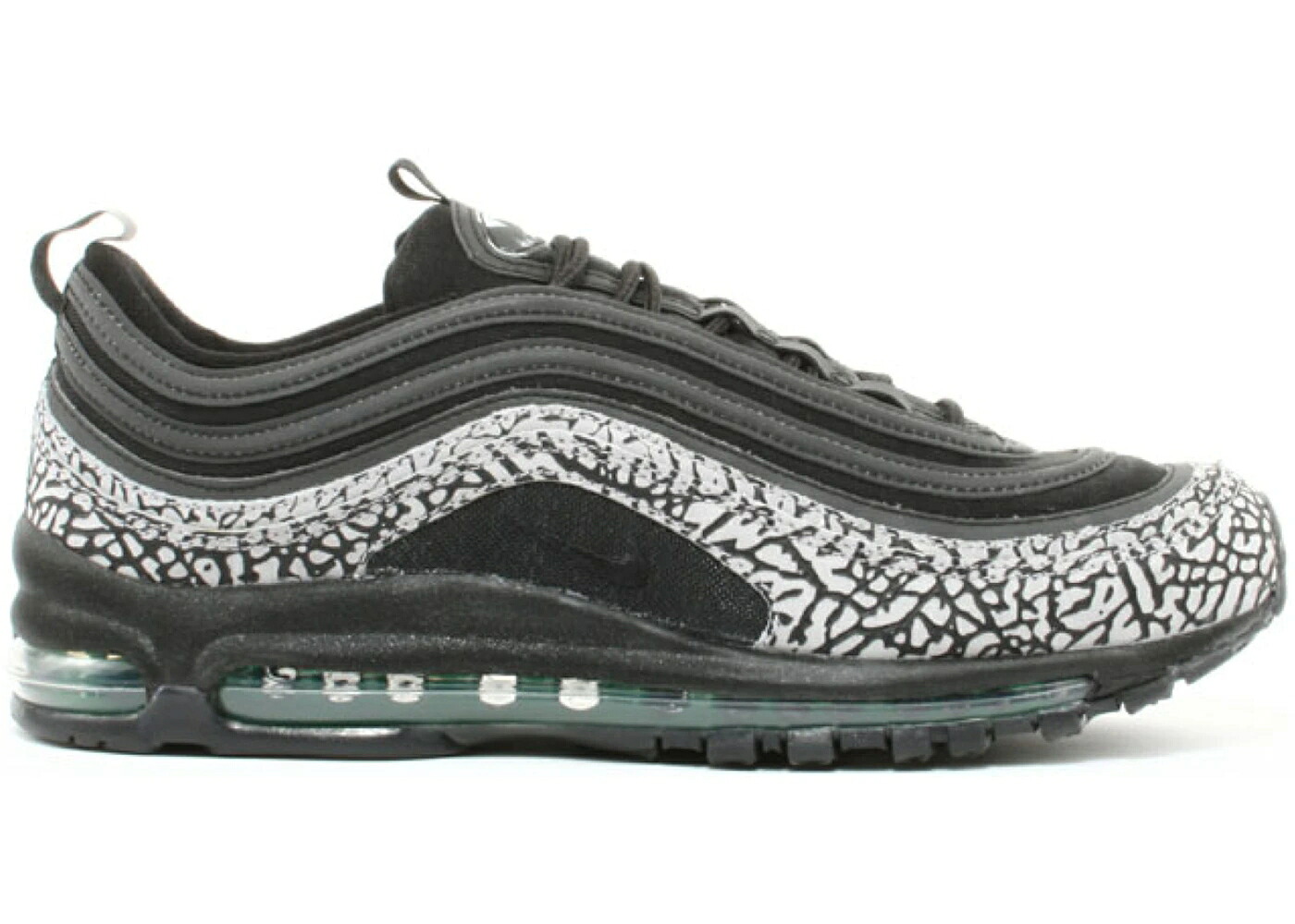 ナイキ マックス 黒いこと 黒いこと 貨物自動車 エア湖マックス スニーカー メンズ NIKE AIR MAX 97 KASHIMA ANTLERS / BLACK BLACK TRACK