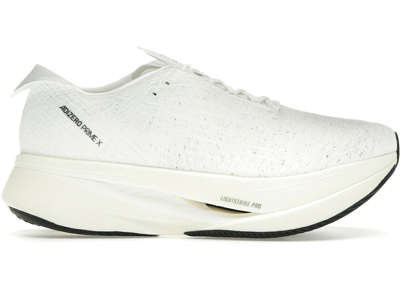 アディダス アディゼロ 中核グループ 黒いこと 黒いこと 白いこと 白いこと スニーカー メンズ ADIDAS ADIZERO PRIME STRUNG NON DYED CORE BLACK CLOUD WHITE / NON DYED CORE BLACK CLOUD WHITE