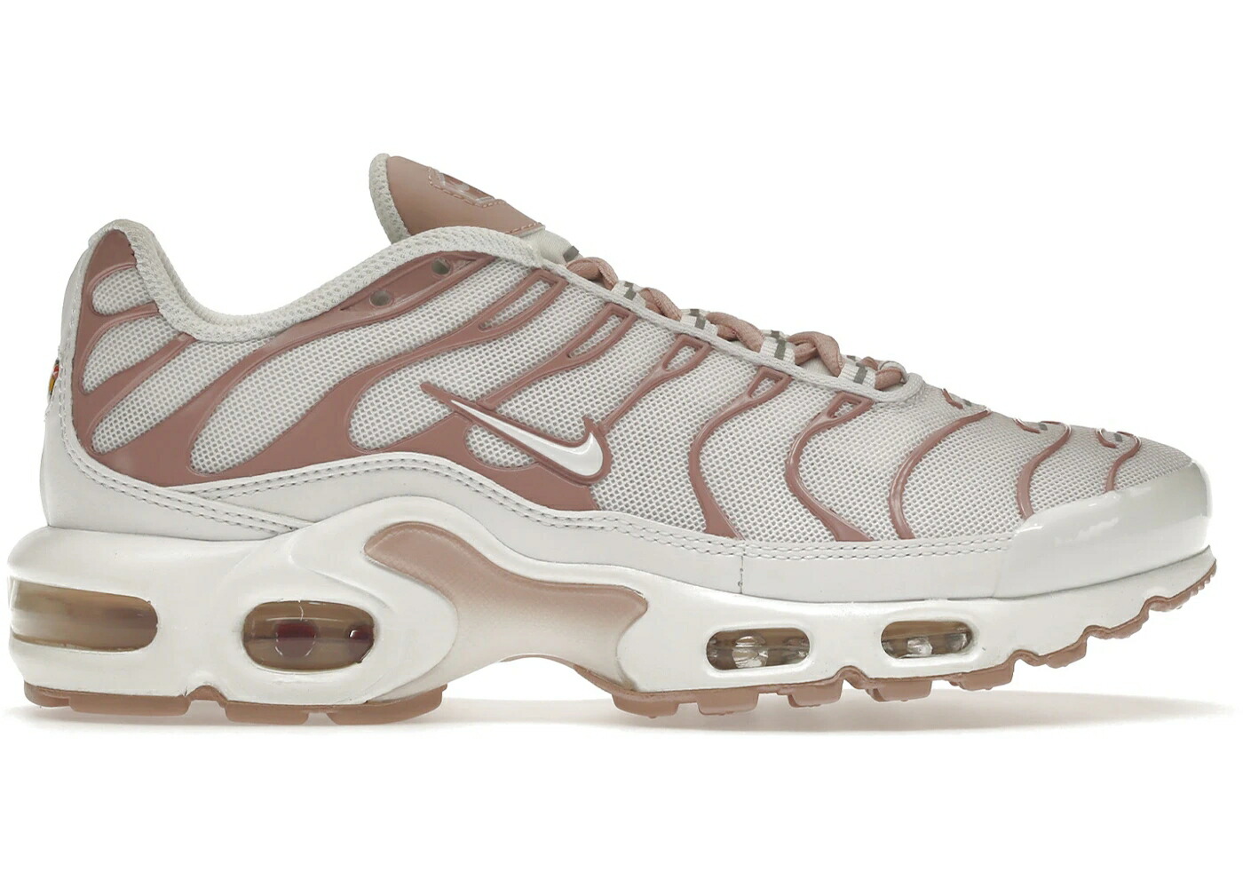 ナイキ マックス 白いこと 白いこと サクラ色 オックスフォード エアマックスプラス WOMEN\u0027S スニーカー レディース NIKE AIR MAX PLUS WHITE PINK OXFORD (WOMEN\u0027S) / WHITE PINK OXFORD