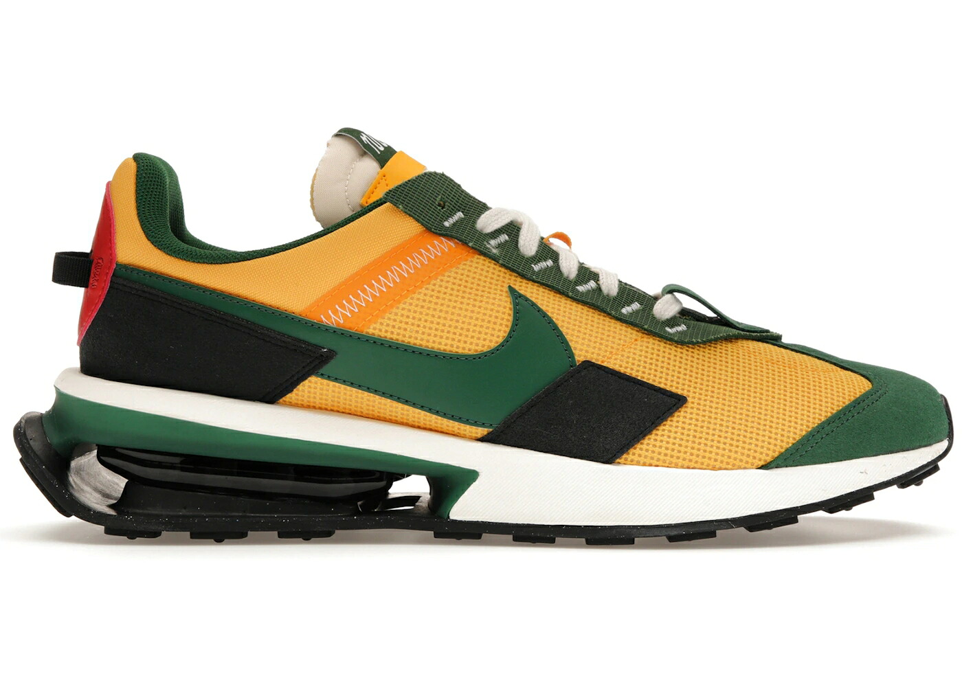 ナイキ マックス ゴールド 緑 緑であること 黒いこと 黒いこと エア湖マックス スニーカー メンズ NIKE AIR MAX PRE-DAY UNIVERSITY GOLD GORGE GREEN / UNIVERSITY GOLD BLACK CINNABAR