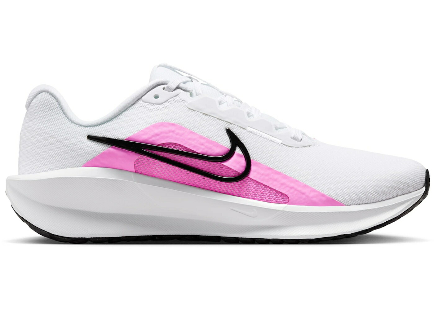 ナイキ サーティーン 白色 ホワイト 黒色 ブラック ピンク WOMEN'S スニーカー レディース NIKE DOWNSHIFTER 13 WHITE BLACK PINK SPELL (WOMEN'S) / WHITE BLACK PINK SPELL