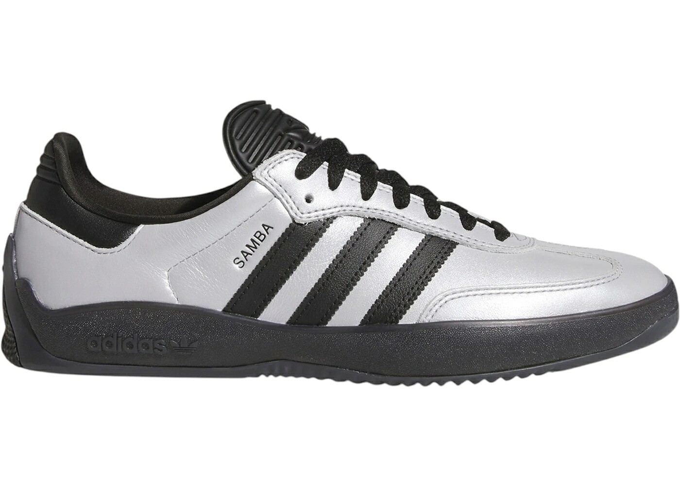 アディダス サンバ 銀色 シルバー 黒色 ブラック コア スニーカー メンズ ADIDAS PUIG SAMBA SILVER METALLIC BLACK / SILVER METALLIC CORE BLACK CORE