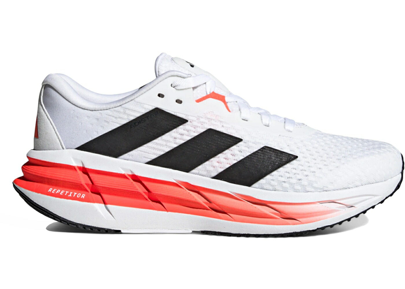 アディダス 白いこと 白いこと 黒いこと 黒いこと 赤 赤いこと 中核グループ スニーカー メンズ ADIDAS ADISTAR 3 WHITE BLACK SOLAR RED / CLOUD WHITE CORE BLACK SOLAR RED