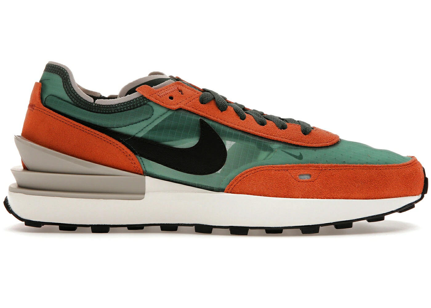 ナイキ ワーヘル 労働者階級 緑 緑であること 混雑時 橙 オレンジ色 スニーカー メンズ NIKE WAFFLE ONE SE PRO GREEN RUSH ORANGE / PRO GREEN RUST OXIDE RUSH ORANGE