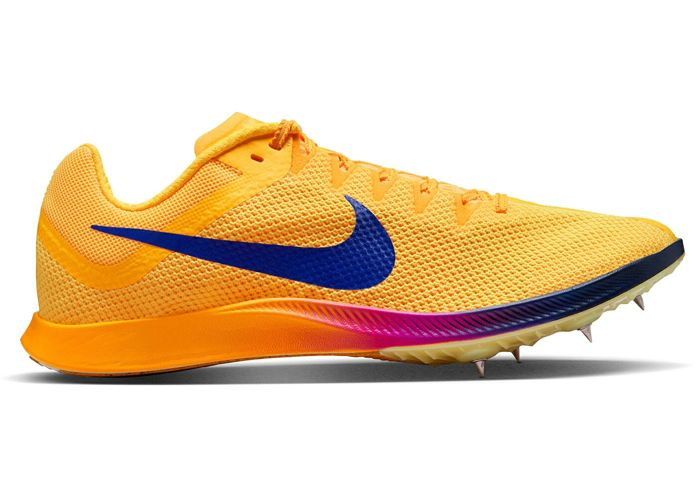 ナイキ 望遠レンズ 対戦相手 藍色 インディゴ 張りさける 紫 相撲取り草 スニーカー メンズ NIKE ZOOM RIVAL DISTANCE CITRON PULSE INDIGO BURST / CITRON PULSE HYPER VIOLET VOLT