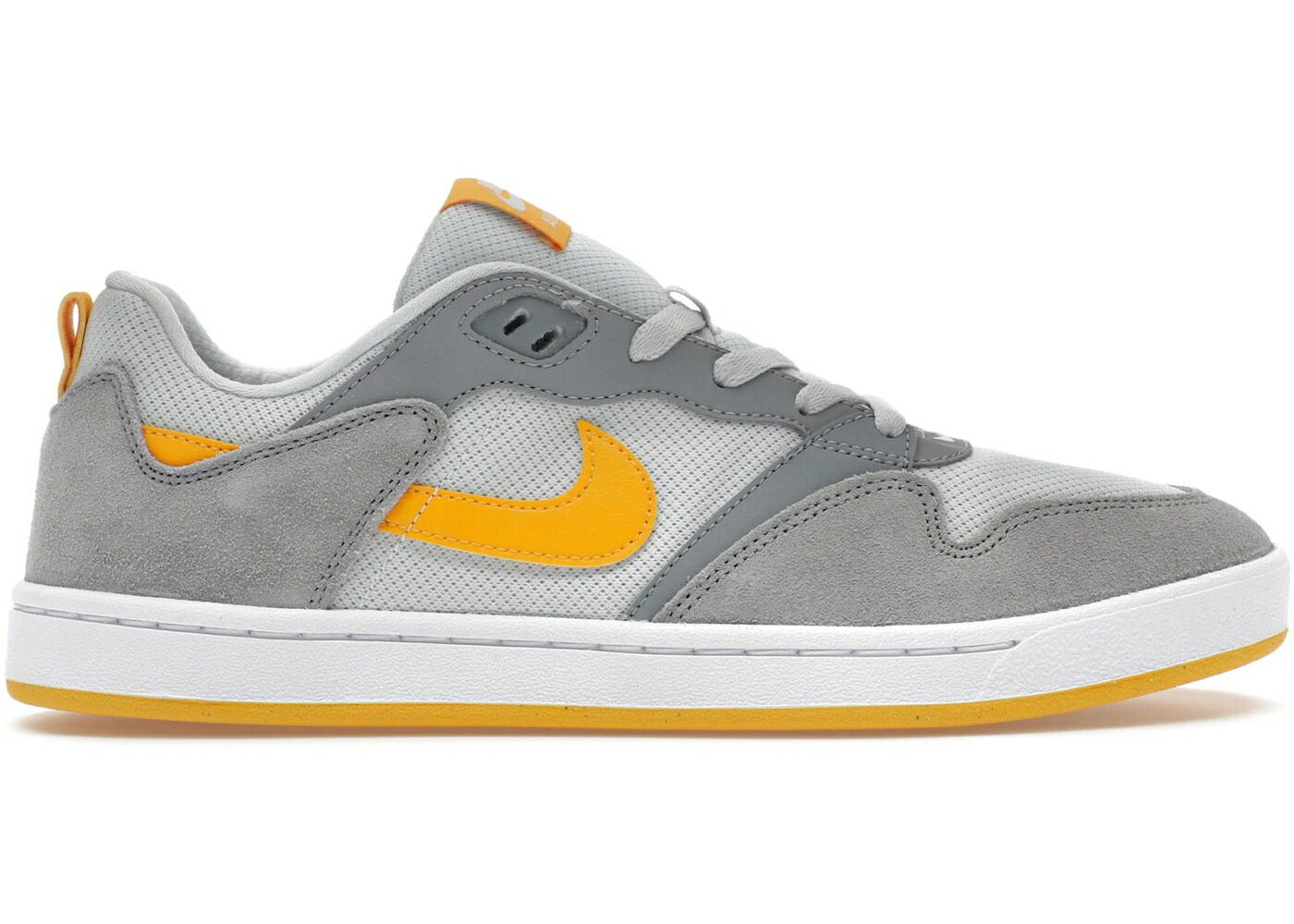 ナイキ エスビー 灰色 グレー ゴールド スニーカー メンズ NIKE SB ALLEYOOP PARTICLE GREY UNIVERSITY GOLD / PARTICLE GREY UNIVERSITY GOLD