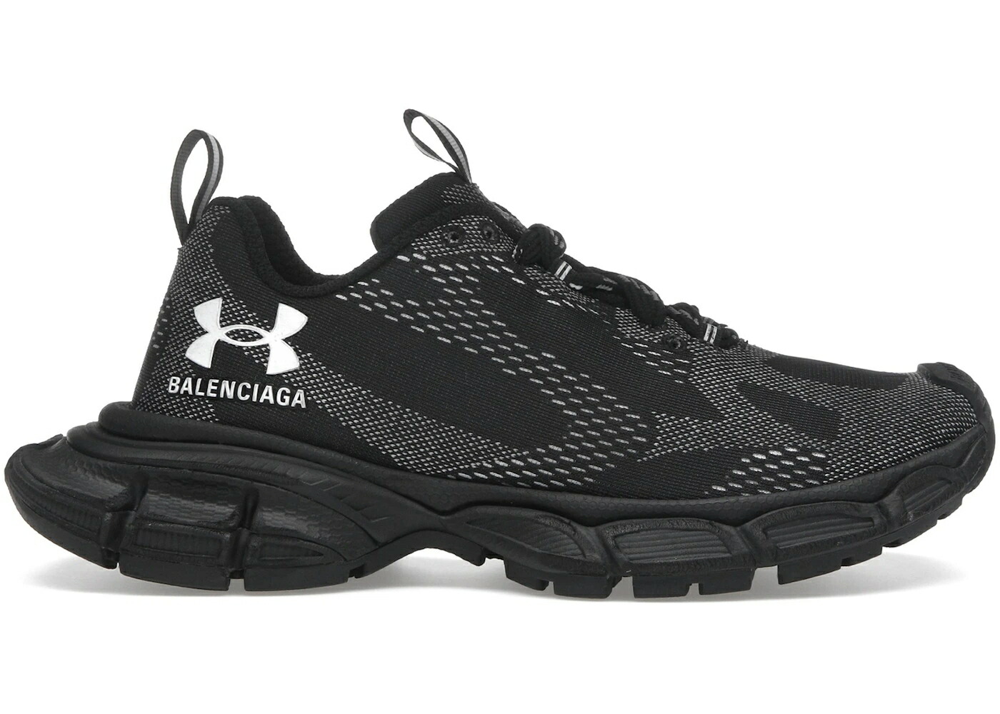 バレンシアガ 黒いこと 黒いこと アンダーアーマー スニーカー メンズ BALENCIAGA 3XL X UNDER ARMOUR BLACK /
