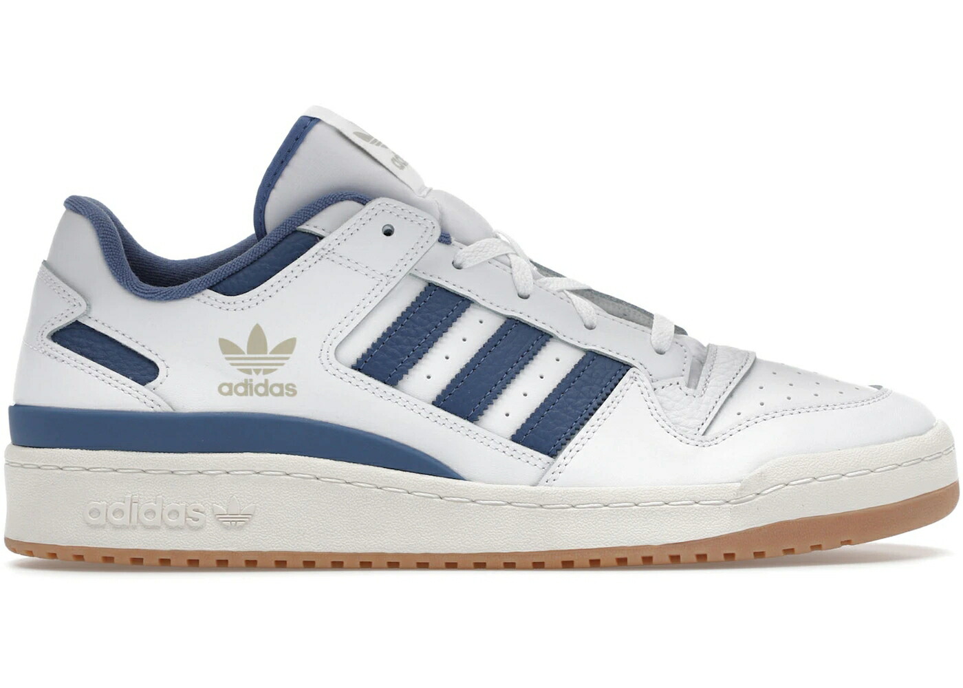 アディダス フォーラム 白色 ホワイト クルー 青色 ブルー スニーカー メンズ ADIDAS FORUM LOW CL CLOUD WHITE CREW BLUE / CLOUD WHITE CREW BLUE CLOUD