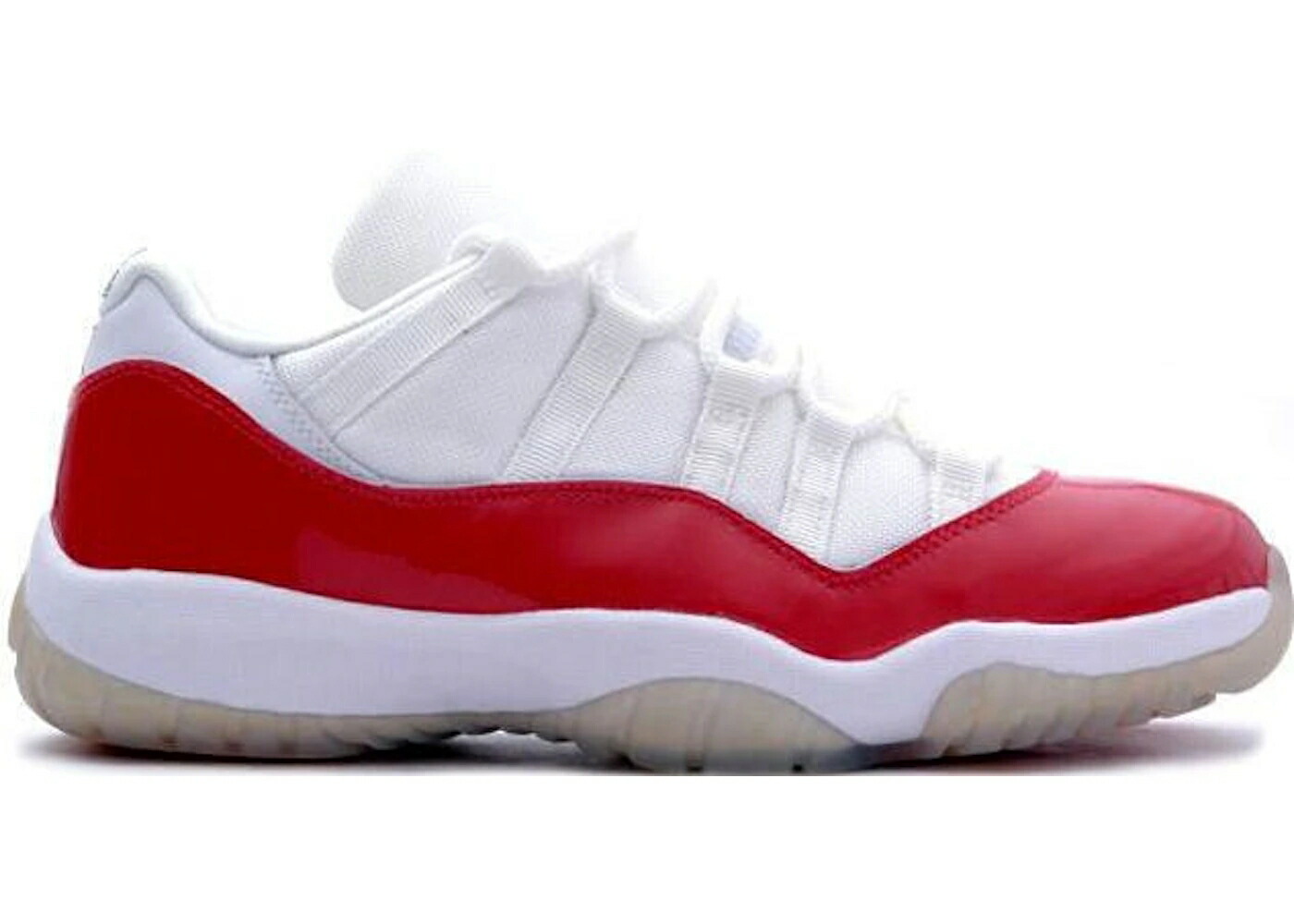 ナイキ ジョーダン 白いこと 白いこと 赤 赤いこと スニーカー メンズ JORDAN 11 RETRO LOW CHERRY (2001) / WHITE VARSITY RED