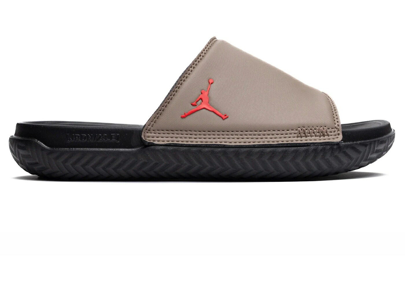 ナイキ ジョーダン サンダル ファイア 赤 レッド 黒色 ブラック スニーカー メンズ JORDAN PLAY SLIDE PALOMINO FIRE RED / PALOMINO BLACK FIRE RED