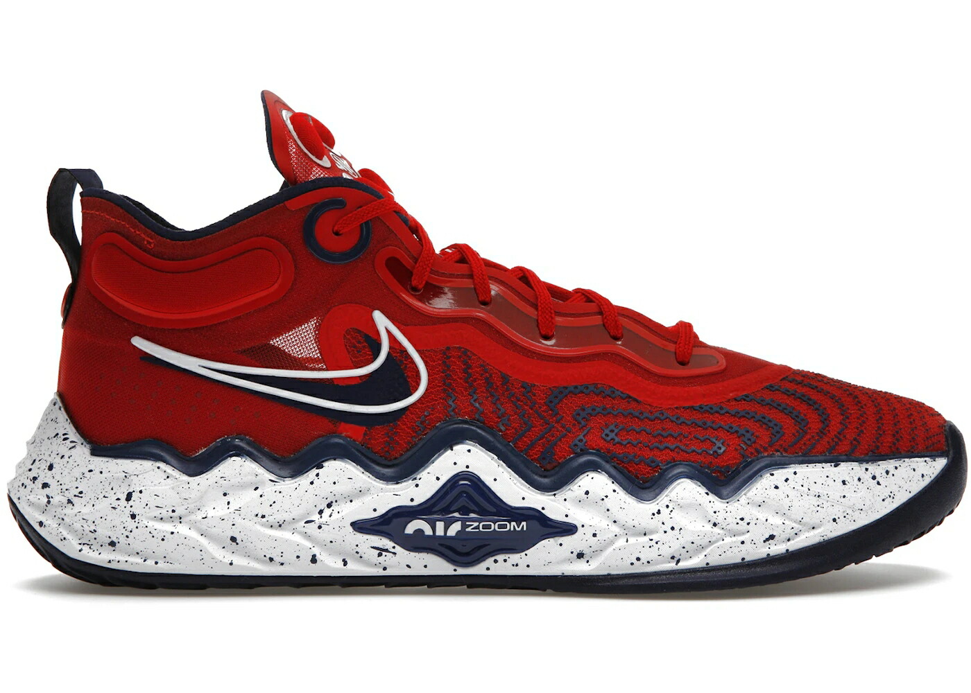 ナイキ ズーム ラン チーム 赤 レッド 青色 ブルー 白色 ホワイト スニーカー メンズ NIKE AIR ZOOM GT RUN TEAM USA / SPORT RED BLUE VOID WHITE
