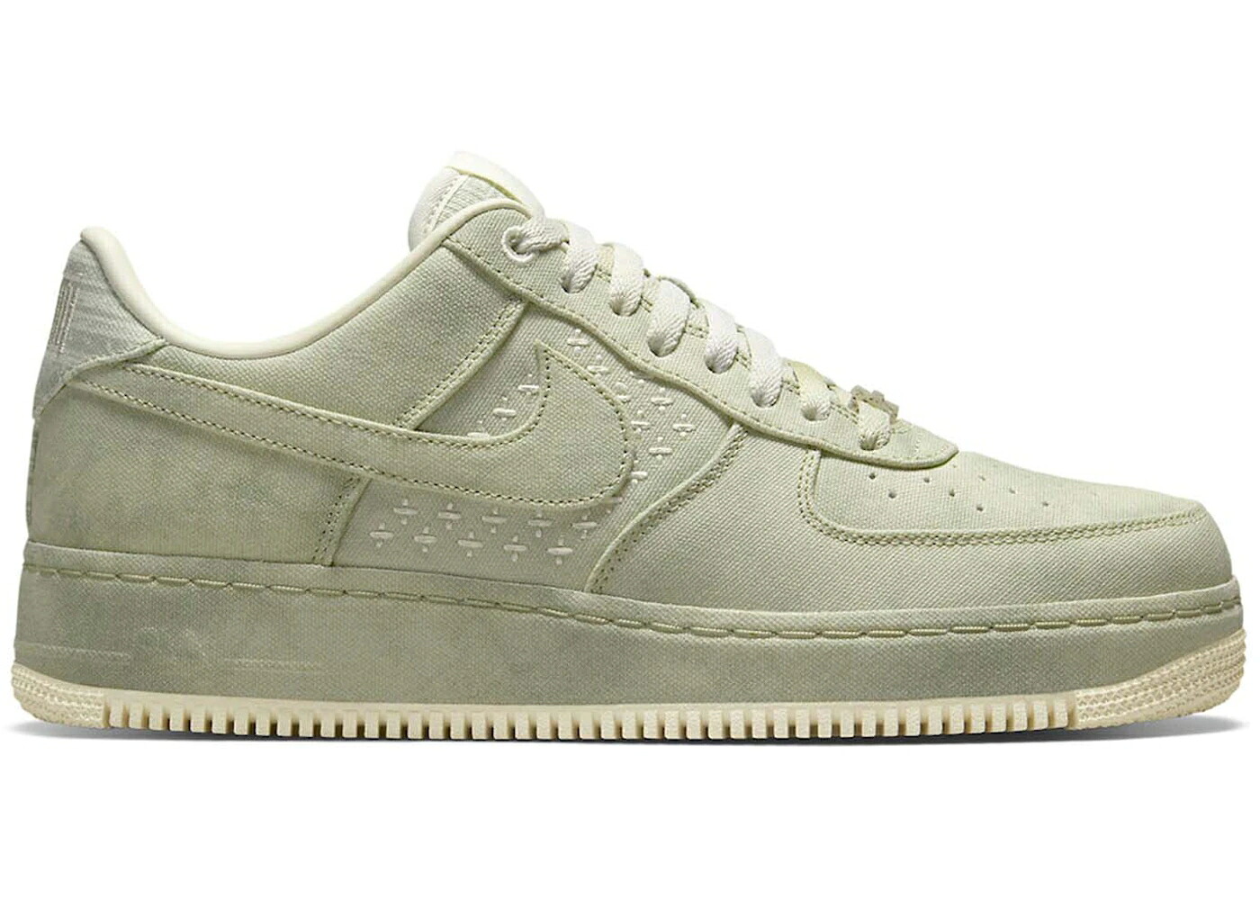 ナイキ オリーブ エアフォース スニーカー メンズ NIKE AIR FORCE 1 LOW NAI-KE OLIVE CANVAS / OLIVE OLIVE SAIL|スニケス