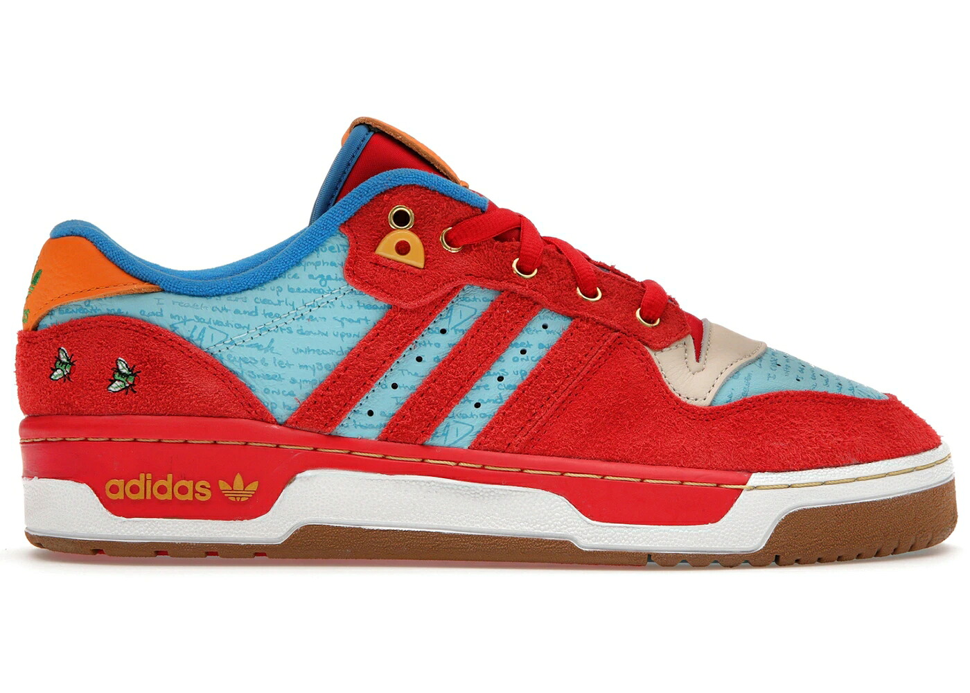 アディダス 赤 赤いこと 青味 青み ERIKA\u0027S スニーカー メンズ ADIDAS RIVALRY LOW UNHEARDOF POEM (BLUE BOX) / VIVD RED BLISS BLUE FOOTWEAR
