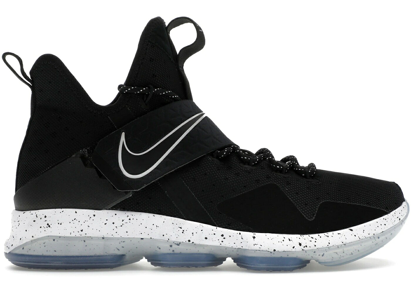 ナイキ レブロン 黒いこと 黒いこと 白いこと 白いこと スニーカー メンズ NIKE LEBRON 14 BLACK ICE / BLACK WHITE ICE
