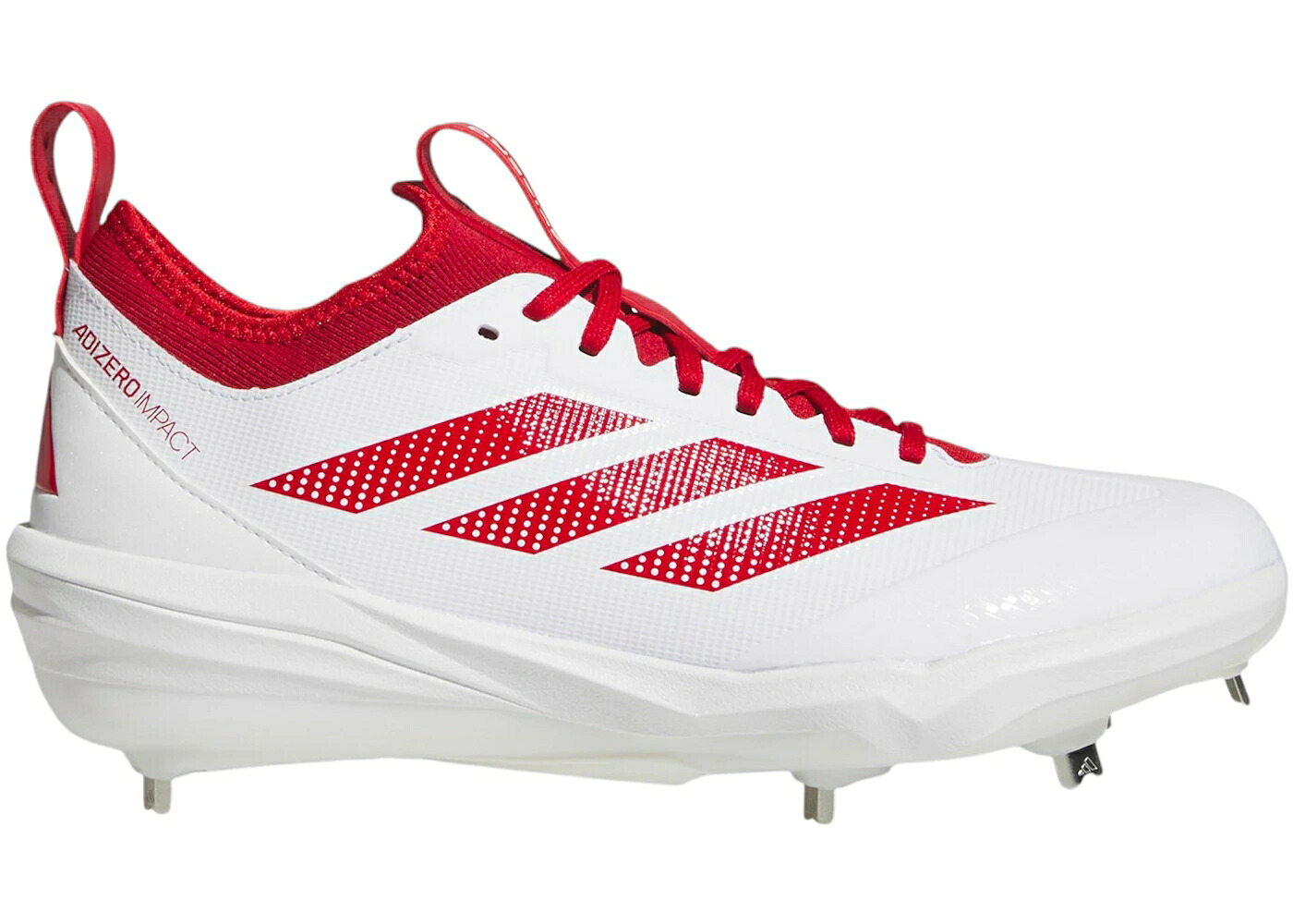 アディダス アディゼロ インパクト 白色 ホワイト チーム パワー 赤 レッド 2.0 スニーカー メンズ ADIDAS ADIZERO IMPACT CLOUD WHITE TEAM POWER RED 2 / CLOUD WHITE TEAM POWER RED 2｜スニケス