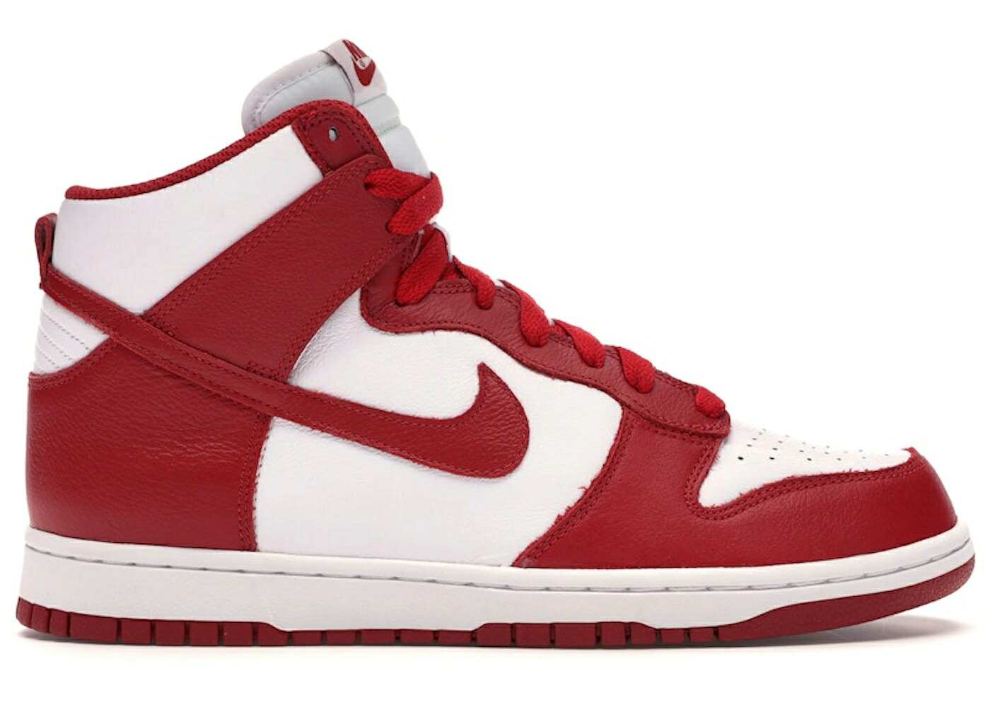 ナイキ ダンク 白色 ホワイト 赤 レッド ST. JOHN'S スニーカー メンズ NIKE DUNK RETRO BE TRUE / WHITE UNIVERSITY RED