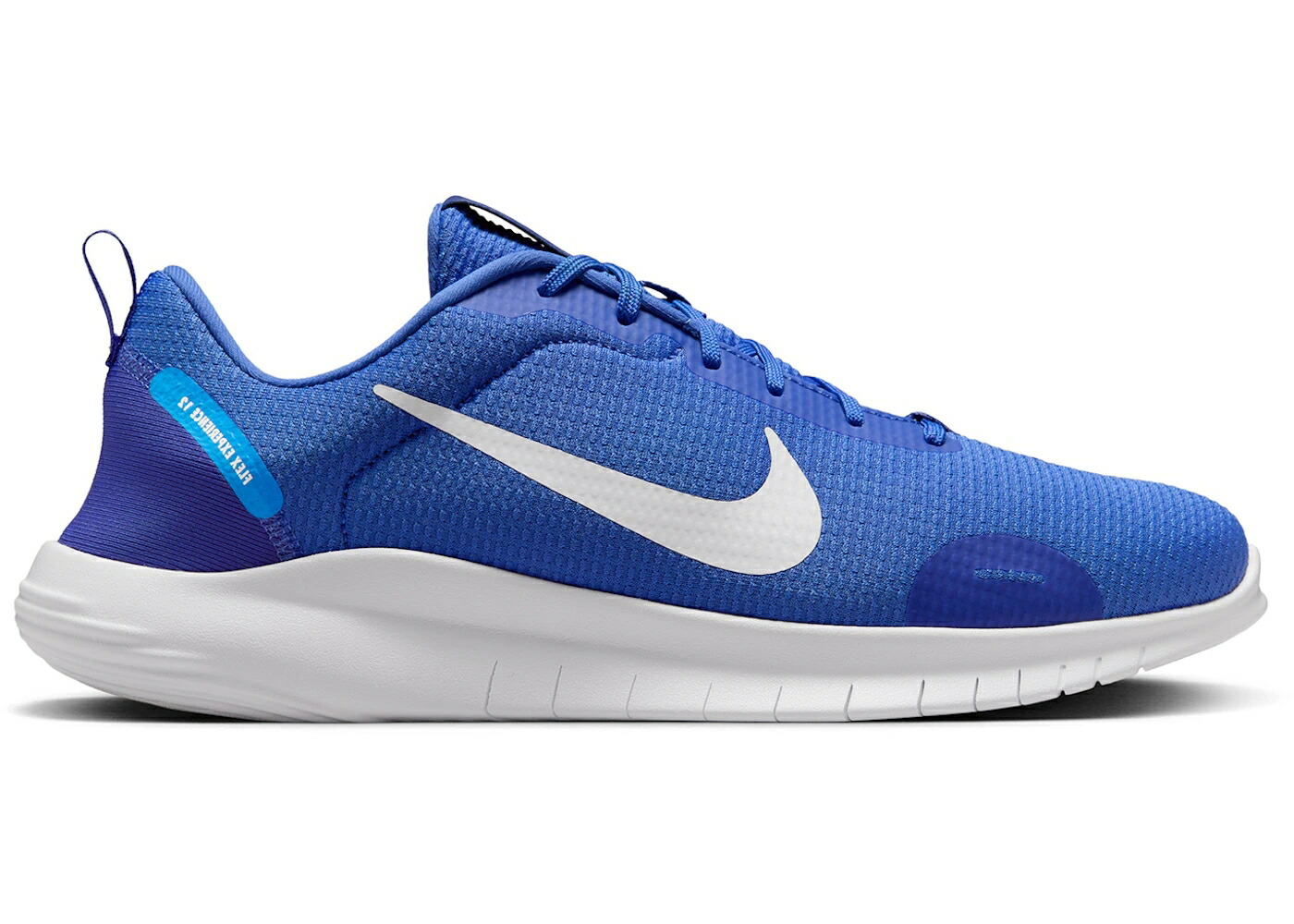 ナイキ エクスペリエンス ラン 青色 ブルー 白色 ホワイト スニーカー メンズ NIKE FLEX EXPERIENCE RUN 12 COMET BLUE LAPIS WHITE / COMET BLUE LAPIS WHITE