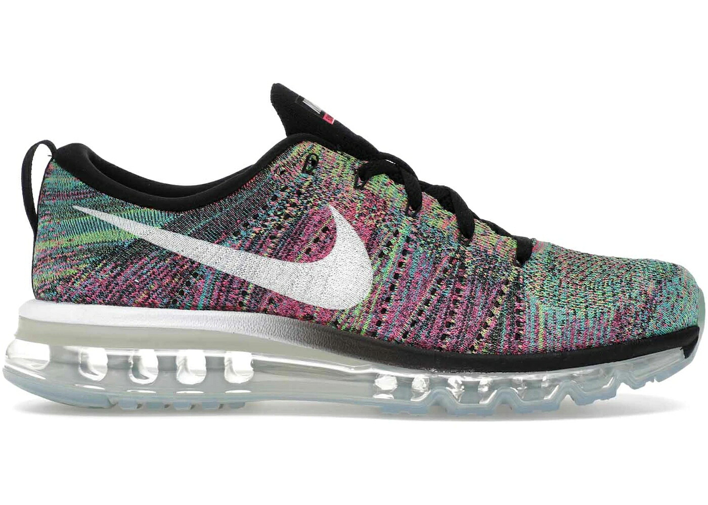 ナイキ フライニット マックス ピンク 青色 ブルー 黒色 ブラック エアマックス WOMEN'S スニーカー レディース NIKE FLYKNIT AIR MAX MUTI-COLOR PINK POW CHLORINE BLUE (WOMEN'S) / BLACK PINK POW CHLORINE BLUE｜スニケス 85,195円