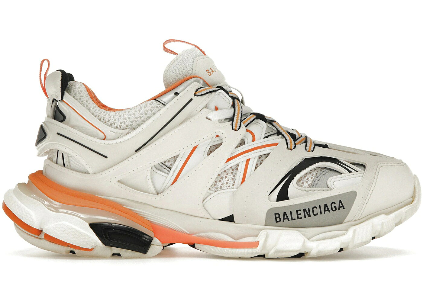 バレンシアガ 貨物自動車 白いこと 白いこと 橙 オレンジ色 WOMEN\u0027S スニーカー レディース BALENCIAGA TRACK WHITE ORANGE (WOMEN\u0027S) / WHITE ORANGE