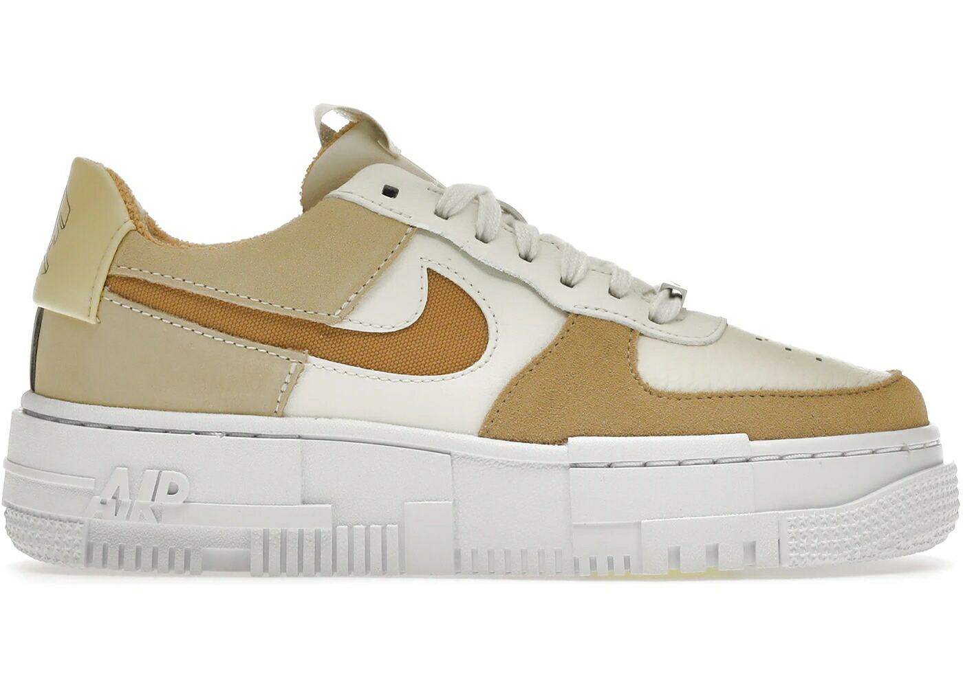 ナイキ 空軍 WOMEN\u0027S スニーカー レディース NIKE AIR FORCE 1 LOW PIXEL SAIL COCONUT MILK (WOMEN\u0027S) / SAIL BUCKTAN COCONUT MILK LEMON