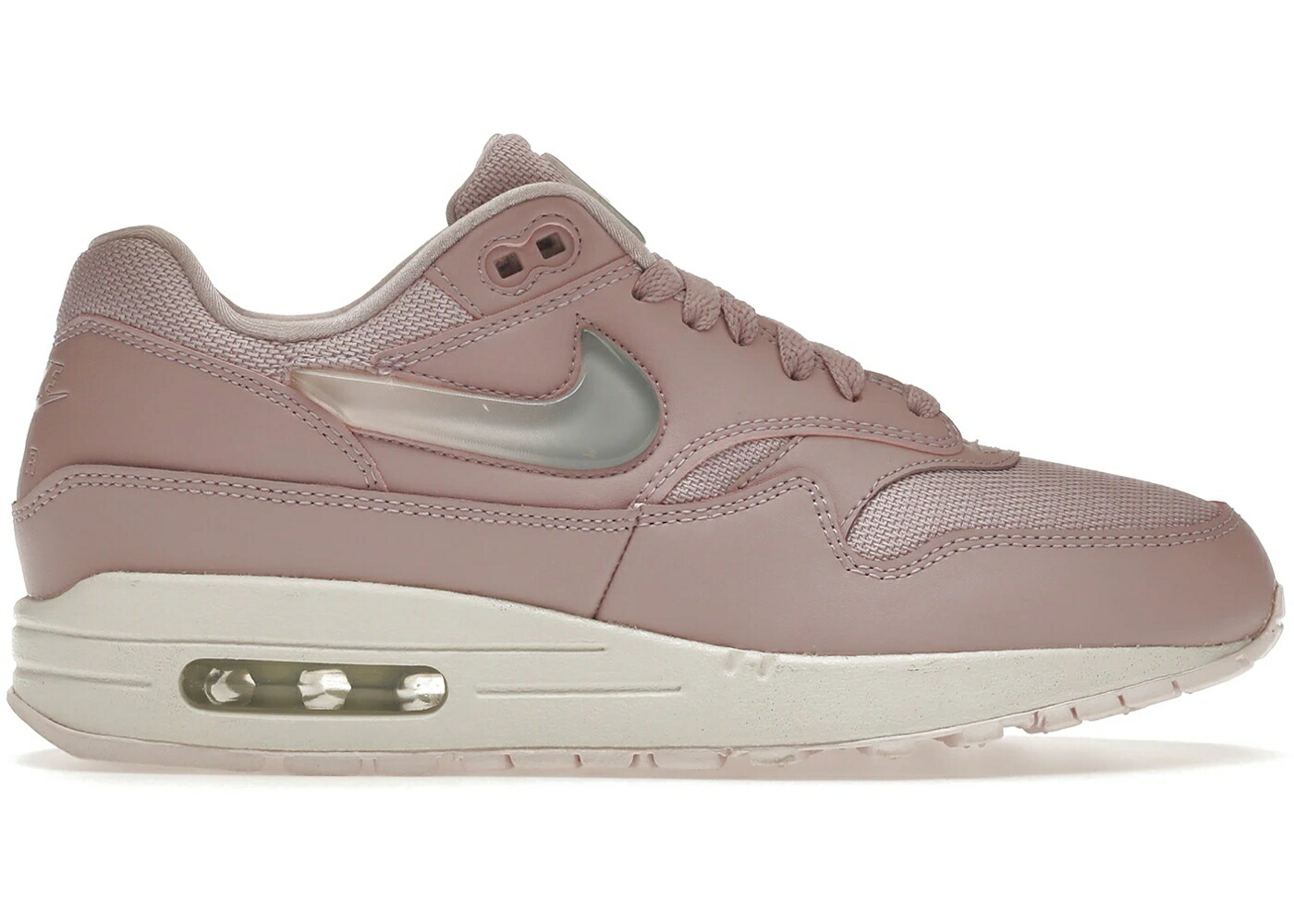 ナイキ マックス スウッシュ スウォッシュ 白色 ホワイト エアマックス WOMEN'S スニーカー レディース NIKE AIR MAX 1 JELLY SWOOSH PLUM CHALK (WOMEN'S) / PLUM CHALK SUMMIT WHITE PALE