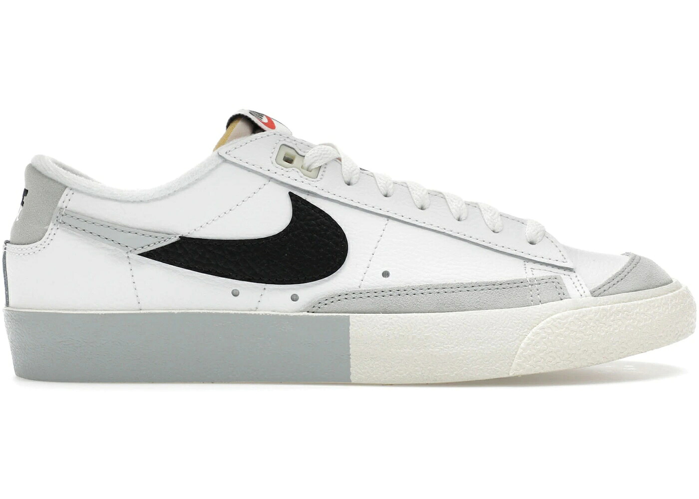ナイキ ブレイザー 白いこと 白いこと 黒いこと 黒いこと \u002777 スニーカー メンズ NIKE BLAZER LOW SPLIT WHITE BLACK / SUMMIT WHITE BLACK SUMMIT WHITE