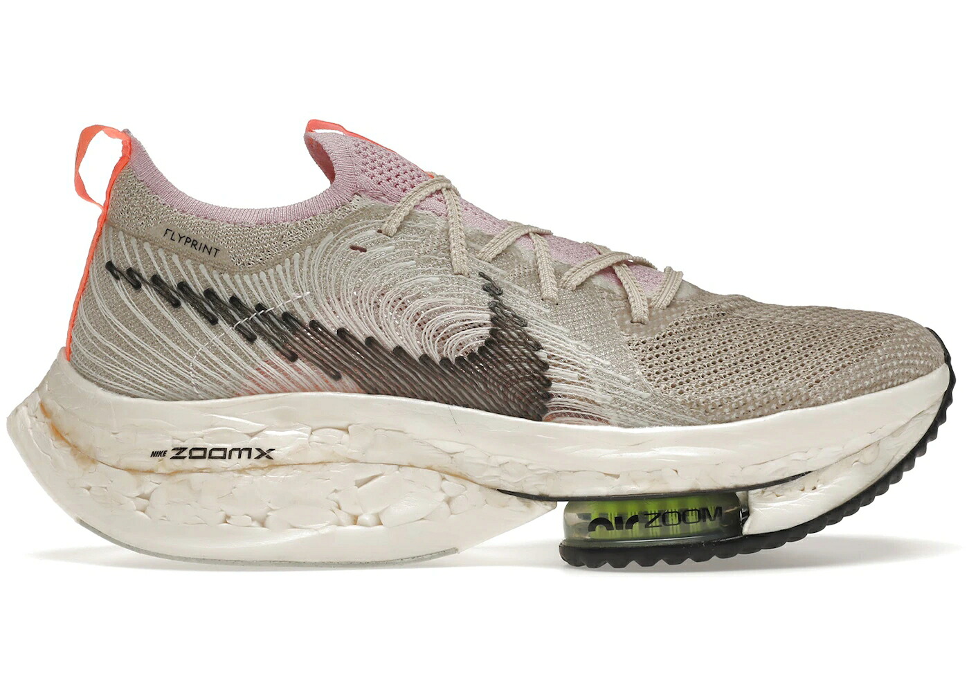 ナイキ ズーム ピンク スニーカー メンズ NIKE ZOOM ALPHAFLY NEXT NATURE FLAT PEWTER / FLAT PEWTER LIGHT ARCTIC PINK