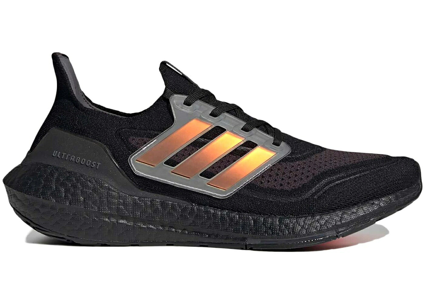 アディダス ウルトラ ブースト 黒色 ブラック コア 灰色 グレー ウルトラブースト スニーカー メンズ ADIDAS ULTRA BOOST 21 BLACK IRIDESCENT / CORE BLACK CORE BLACK GREY FIVE｜スニケス