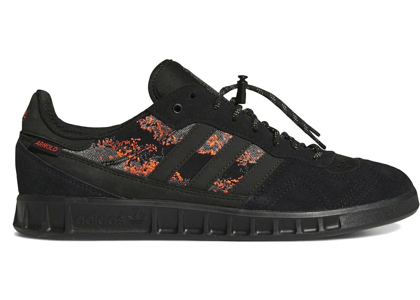 アディダス ハンドボール 黒色 ブラック インパクト 橙 オレンジ コア スニーカー メンズ ADIDAS HANDBALL TOP MIKE ARNOLD BLACK SEMI IMPACT ORANGE / CORE BLACK CORE BLACK SEMI|スニケス