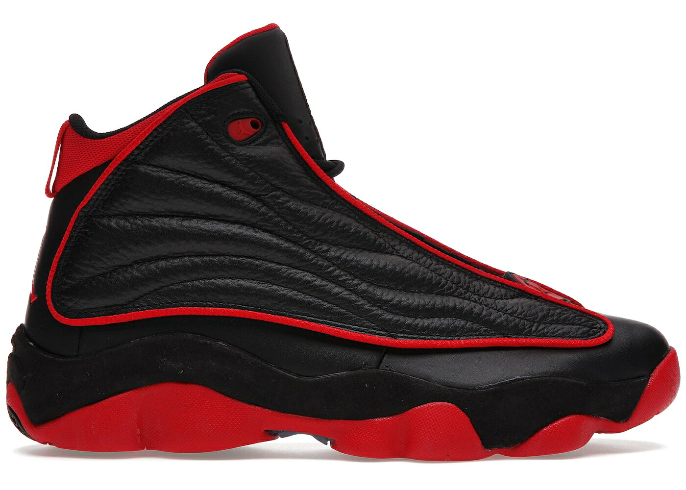 ナイキ ジョーダン 労働者階級 黒いこと 黒いこと 赤 赤いこと スニーカー メンズ JORDAN PRO STRONG BRED / BLACK RED BLACK