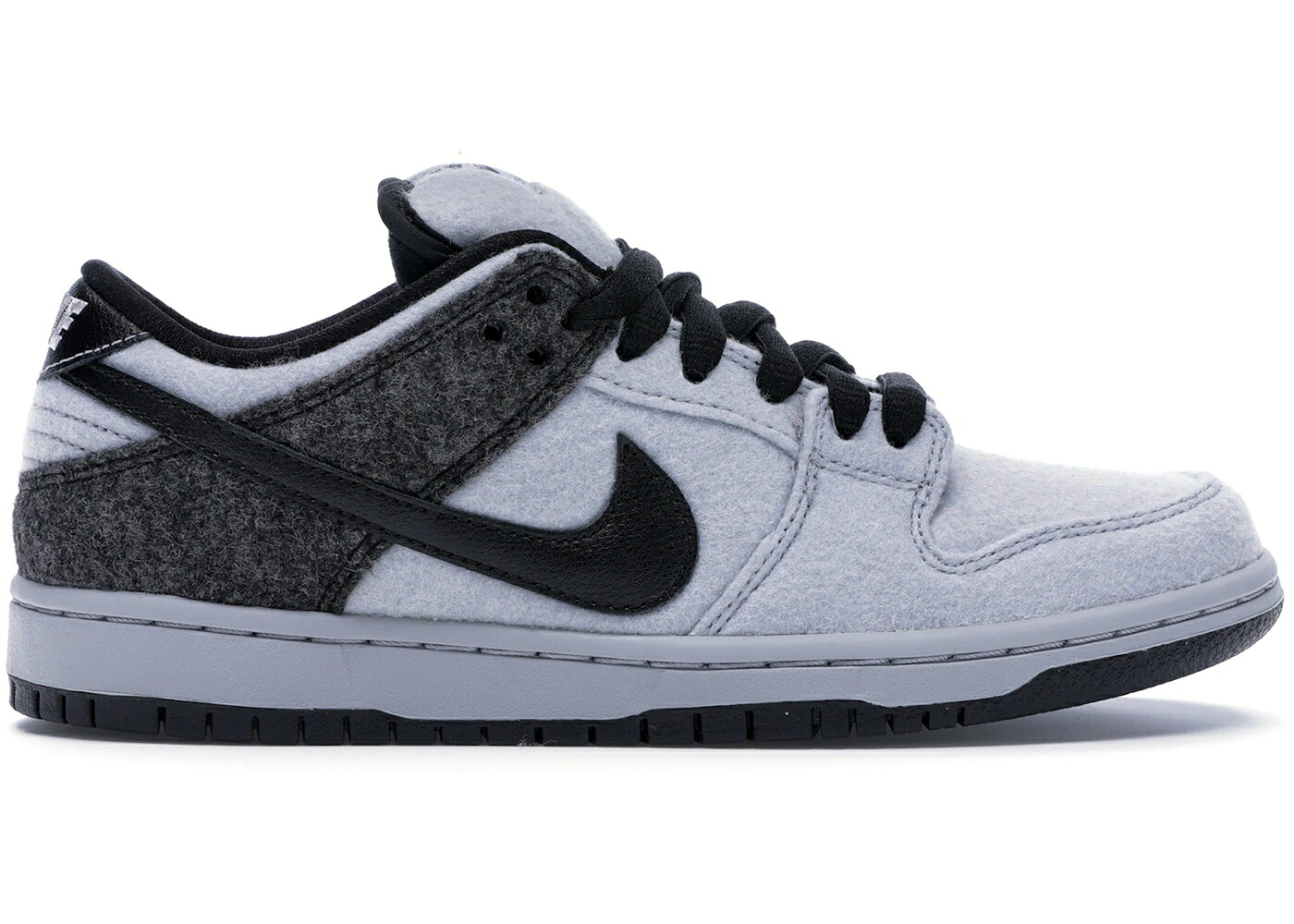 ナイキ エスビー ダンク 灰色 グレー 黒色 ブラック ダンクロー スニーカー メンズ NIKE SB DUNK LOW WOLF GREY WOOL / WOLF GREY BLACK BLACK
