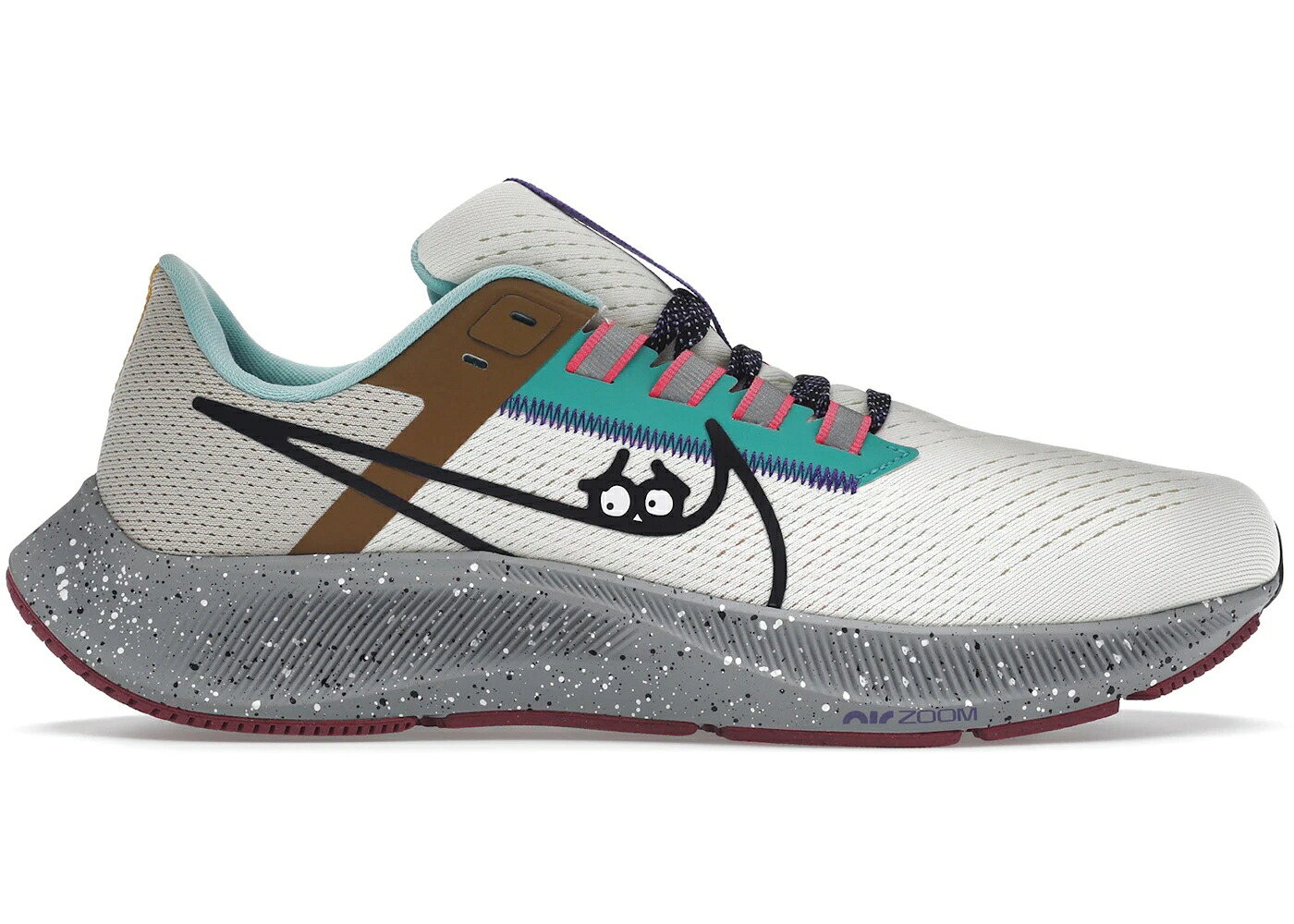 ナイキ 望遠レンズ ペガサス 野球クラブ 薄墨色 薄墨色 望遠レンズペガサス スニーカー メンズ NIKE AIR ZOOM PEGASUS 38 RUNNING CLUB / SAIL LIGHT SMOKE GREY RATTAN