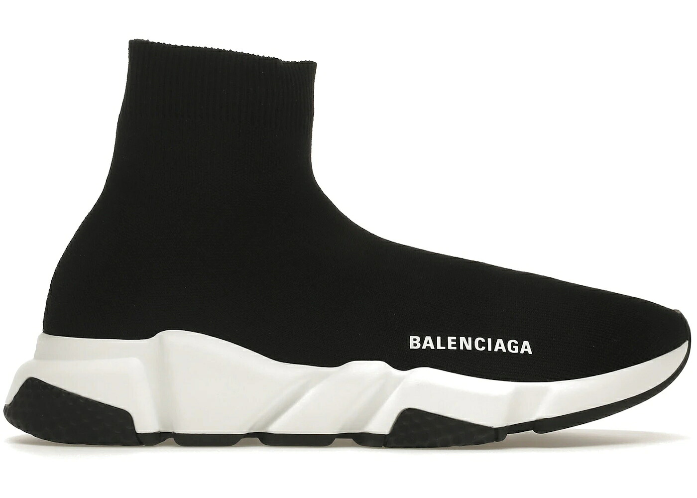 バレンシアガ スピード トレーナー 黒色 ブラック 白色 ホワイト スニーカー メンズ BALENCIAGA SPEED TRAINER BLACK WHITE (2021) / BLACK WHITE|スニケス