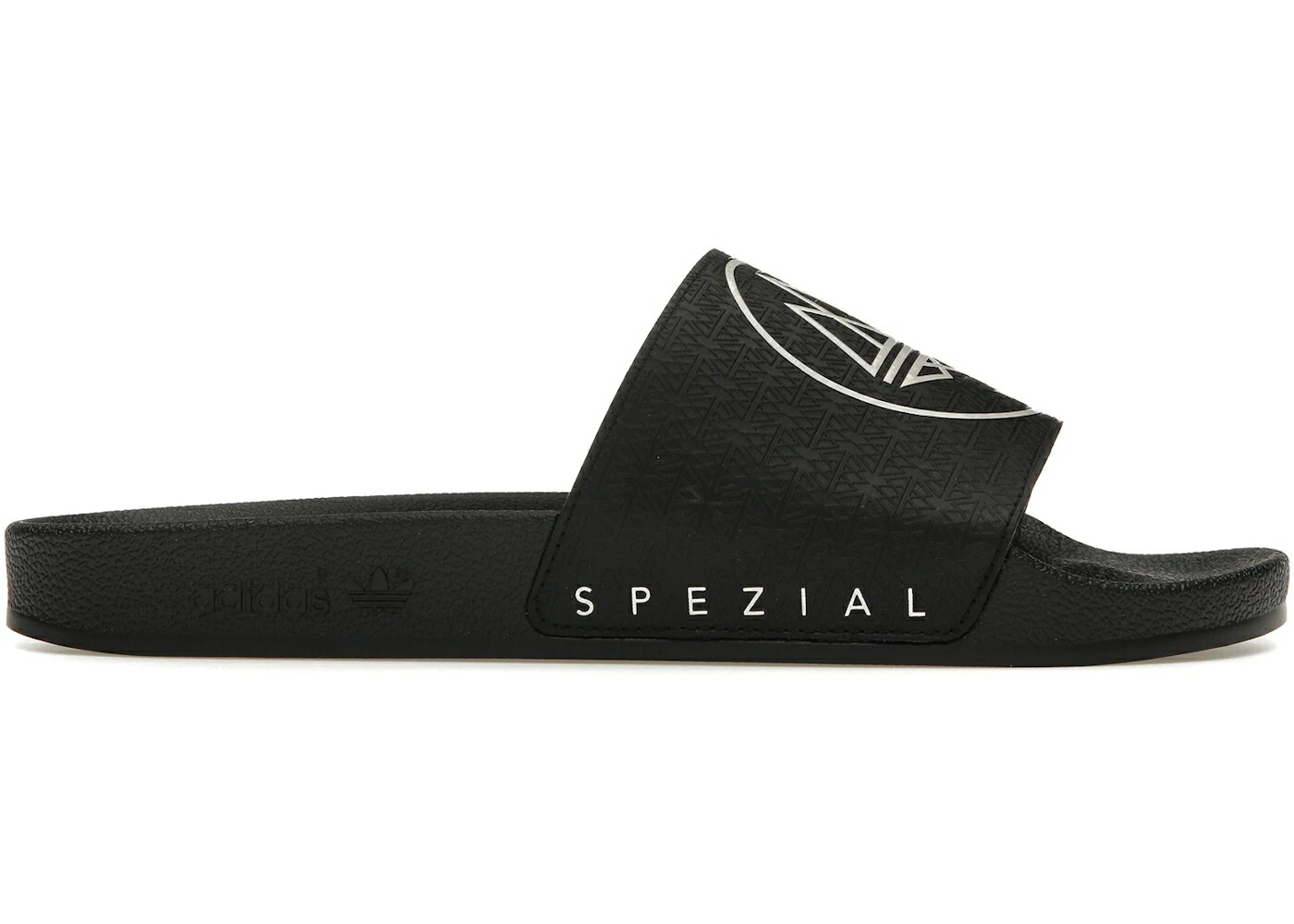アディダス アディレッタ 黒いこと 黒いこと 中核グループ 白いこと 白いこと スニーカー メンズ ADIDAS ADILETTE SPZL BLACK / CORE BLACK CHALK WHITE CORE