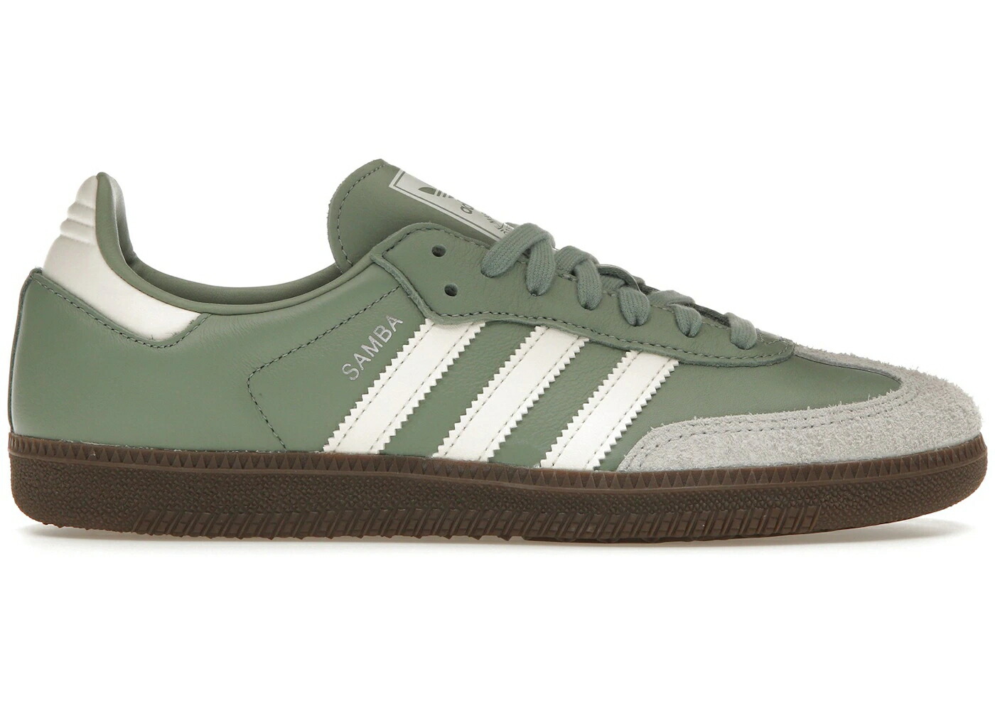 アディダス サンバ しろがね色 しろがね色 緑 緑であること 白いこと 白いこと スニーカー メンズ ADIDAS SAMBA OG SILVER GREEN CHALK WHITE / SILVER GREEN CHALK WHITE GUM